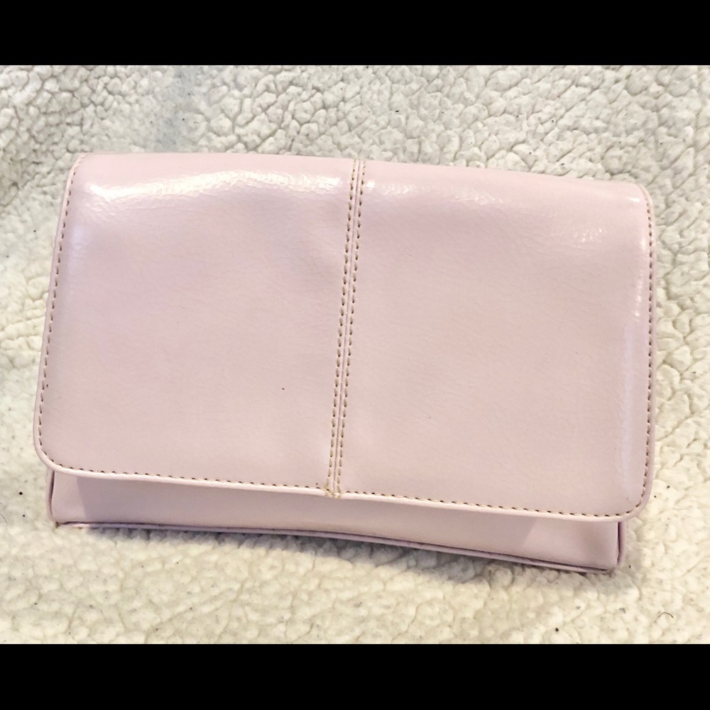Liz Claiborne pale pink handbag